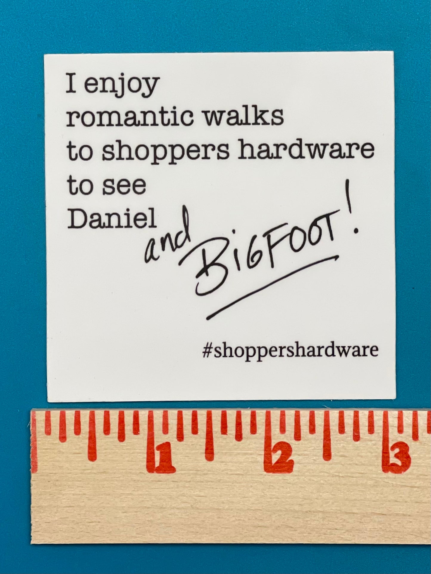 Welcome Bigfoot Sticker