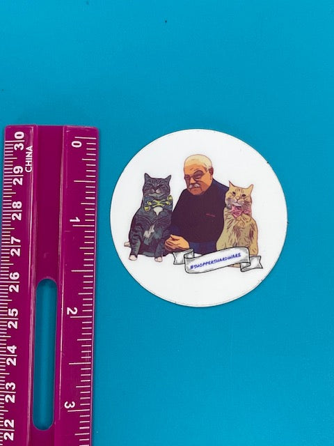 New Logo Round Sticker